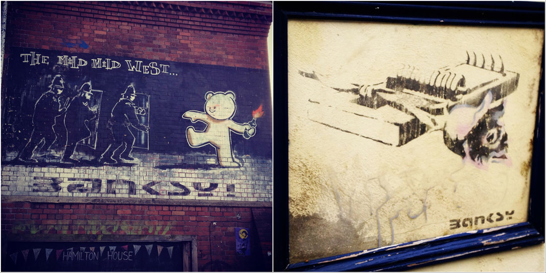 Photos of Banksy art in Bristol, taken by Lee Moran